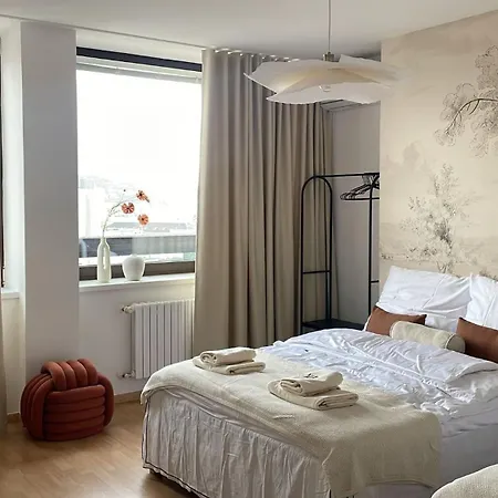 Διαμέρισμα Panorama View Design Apts In Old Town - Free Parking