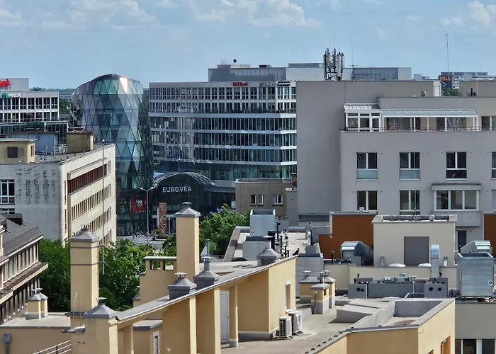 Panorama View Design Apts In Old Town - Free Parking Appartement *