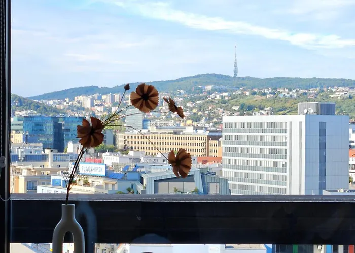 アパート Panorama View Design Apts In Old Town - Free Parking