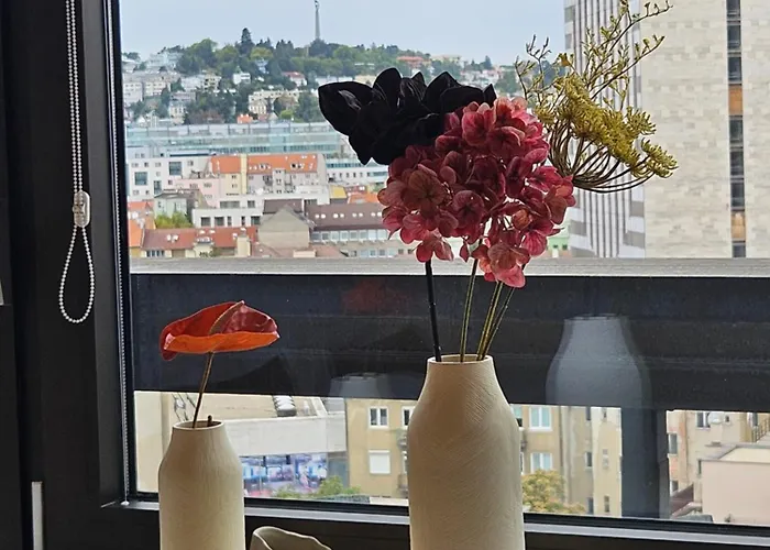 Panorama View Design Apts In Old Town - Free Parking Appartement *